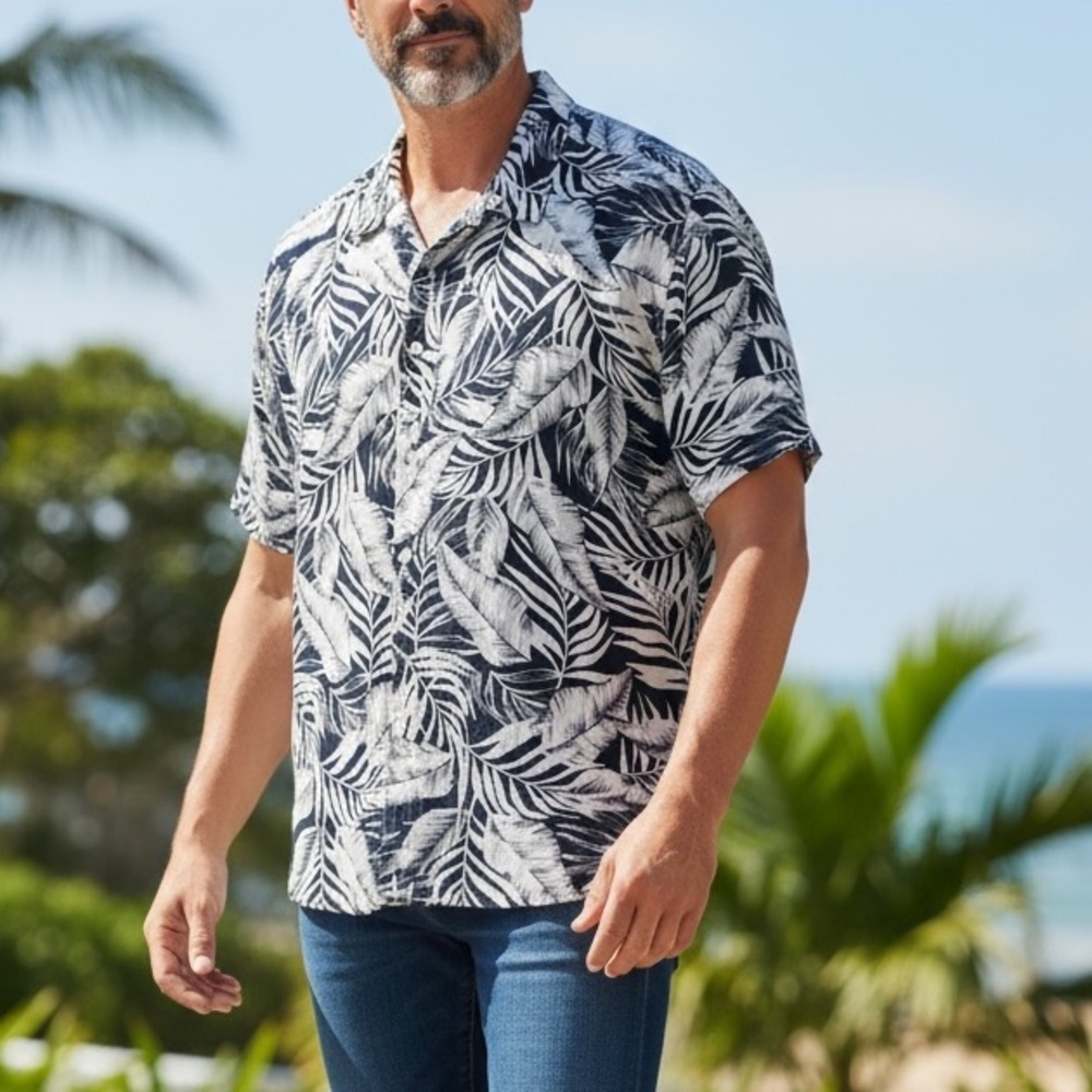 CUBAVERA button down shirt short sleeves size 3X